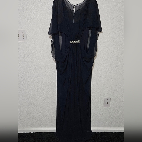 Rickie Freeman Teri Jon maxi dress size 10 - Picture 1 of 13